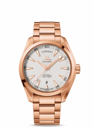 Omega Seamaster Aqua Terra 150m Co-Axial 41.5 Day-Date Red Gold / Silver 231.50.42.22.02.001 (23150422202001)